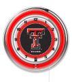 Texas Tech Neon Clock 19