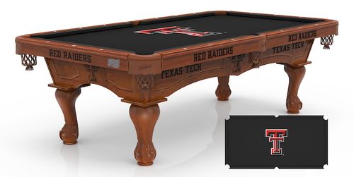 Texas Tech Pool Table