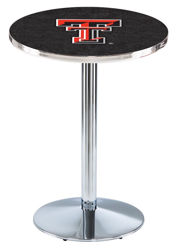 Texas Tech Logo Pub Table