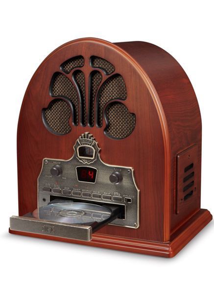 Crosley Cathedralラジオ CDプレーヤー Cathedral Radio Cd Player | Crosley Radio