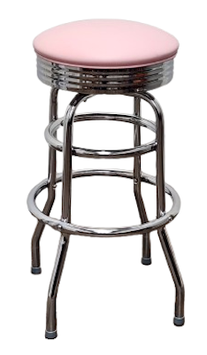The Pink Diner Bar Stool