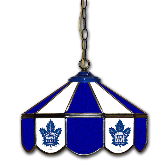 Toronto Maple Leafs 14" Glass Pub Light