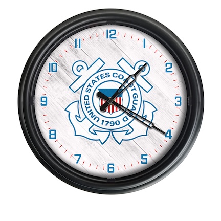U.S. Coast Guard Outdoor LED Clock