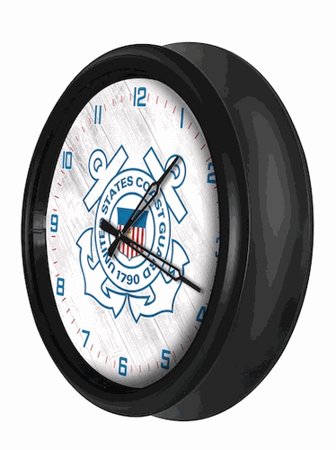 U.S. Coast Guard Outdoor LED Clock