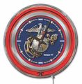 U.S. Marine Corps Neon Clock 15