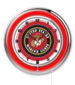 U.S. Marine Corps Neon Clock 19