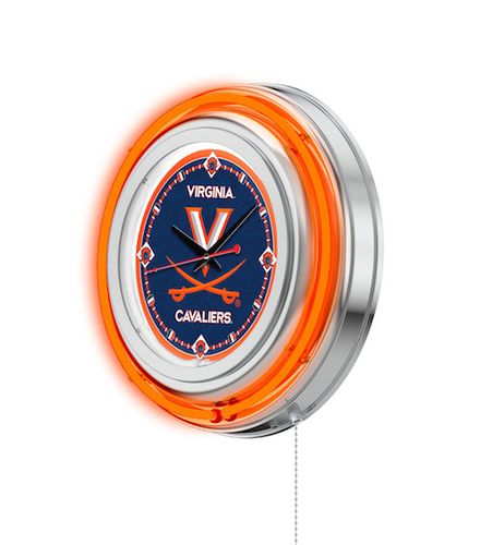 Virginia Neon Clock 15