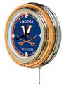 Virginia Neon Clock 15