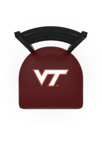 Virginia Tech Ladder Back Swivel Stool