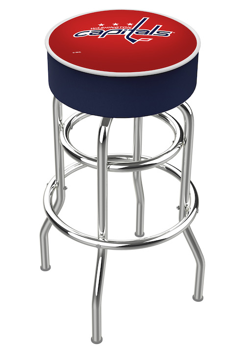 Washington Capitals Logo Bar Stool