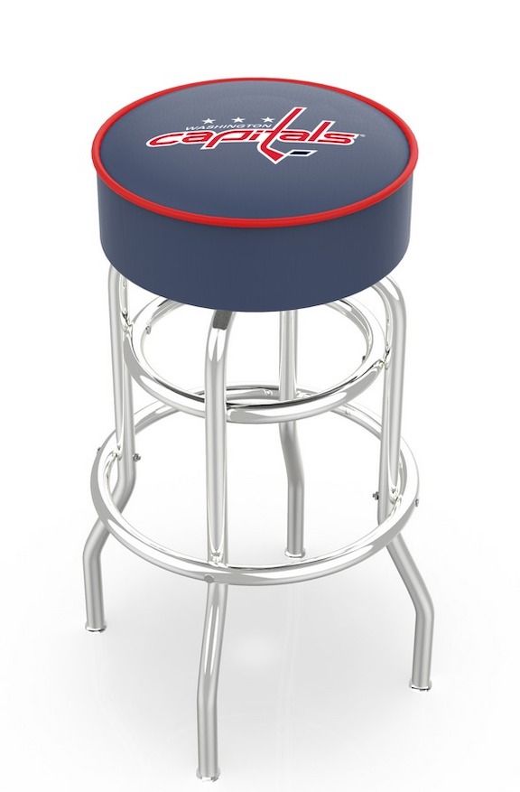 Washington Capitals Logo Bar Stool