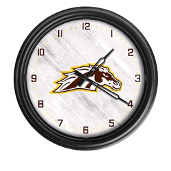 Western Michigan Outdoor LED Clock