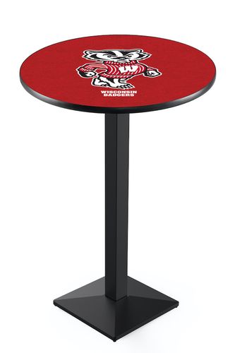 Wisconsin Badgers Modern Pub Table
