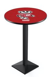 Wisconsin Badgers Modern Pub Table