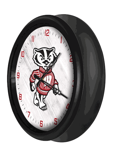 Wisconsin Badgers Outdoor LED Clock