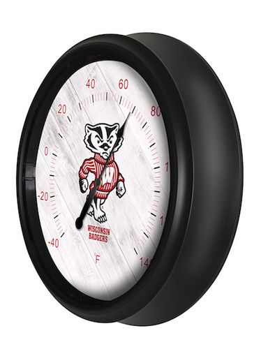 Wisconsin Badgers Outdoor Thermometer