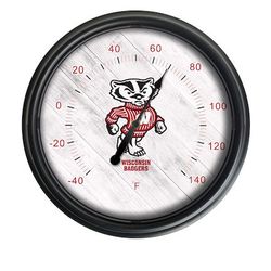 Wisconsin Badgers Outdoor Thermometer