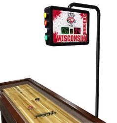 Wisconsin Badgers Shuffleboard Scoring Unit