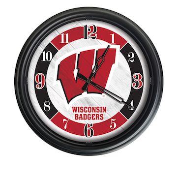Wisconsin Outdoor LED Clock