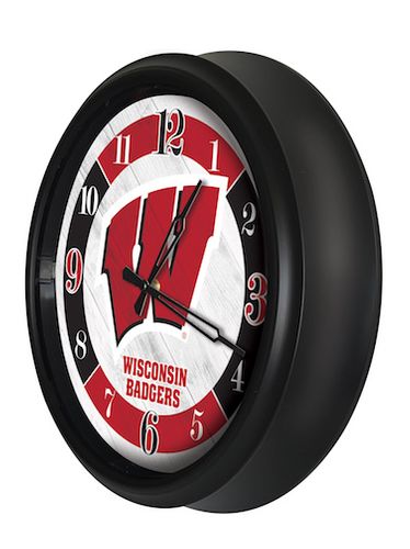 Wisconsin Outdoor LED Clock
