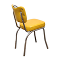 Yellow Retro Handle Back Dining Chair