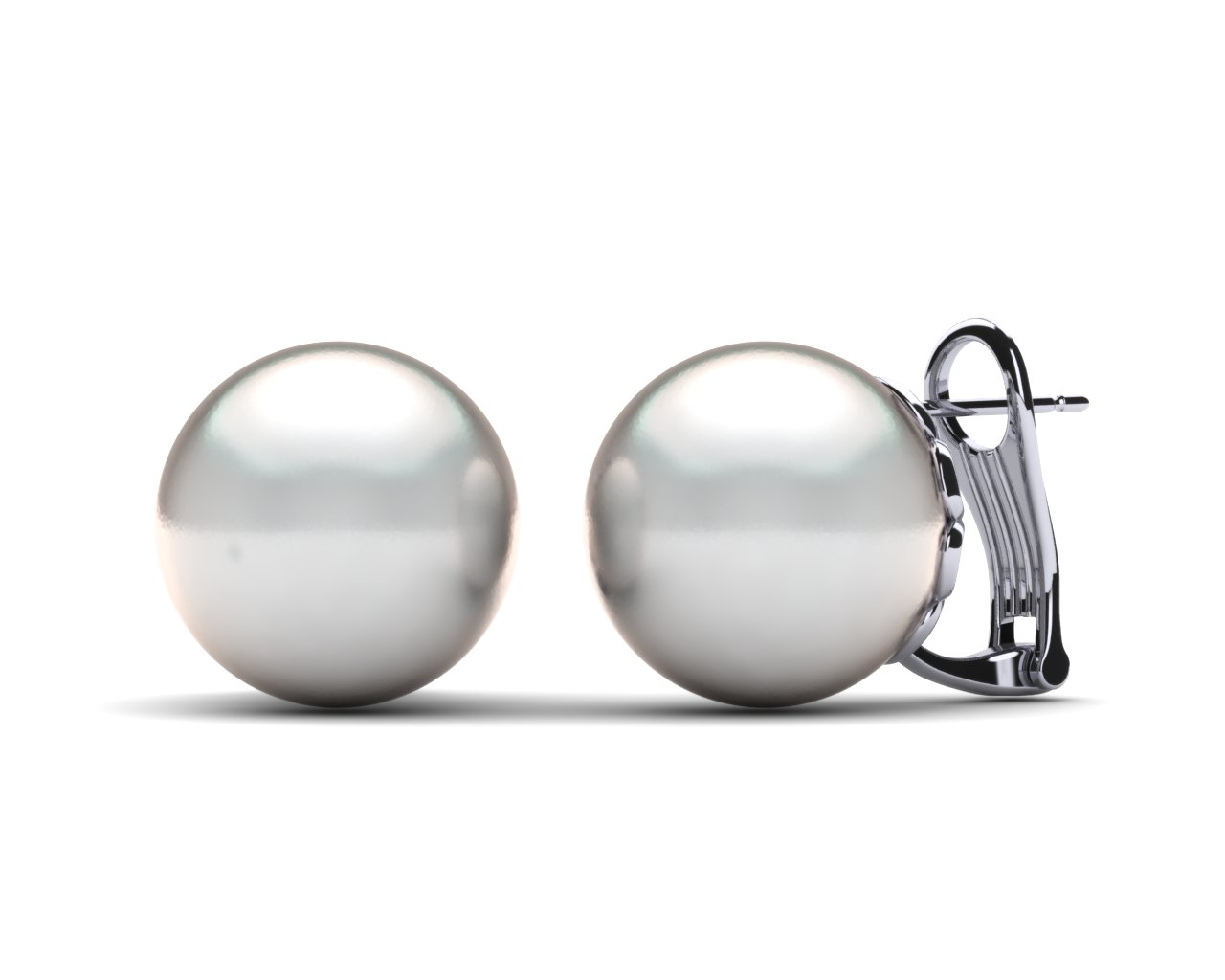 ピアス Pearl Stud Earrings / 14mm #9102 9102 - NUMBERING