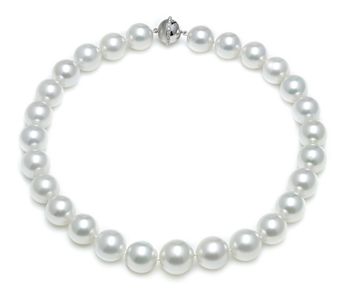 14mm x 16.8mm White South Sea Pearl Necklace