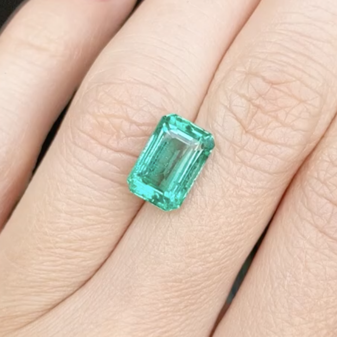 3+ Carat Natural Colombian Emerald