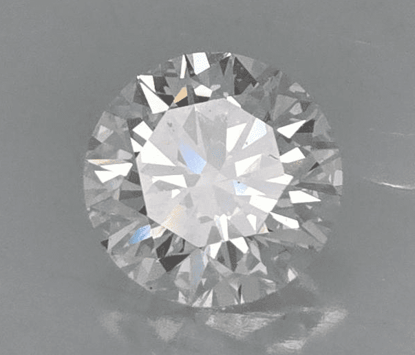 5.06-Carat Round Lab Diamond with Two-Tone Setting in 14K White Gold Basket on 20-Inch Yellow Gold Chain