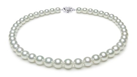 8.0 x 9.7mm White South Sea Pearl Necklace Serial Number | s9-dr06052w-b40