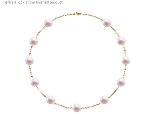 9.5 x 10mm Pearl Tin Cup Section 