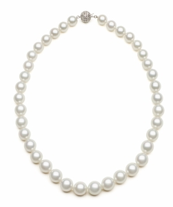9.53mm x 12.09mm South Sea Cultured Pearl Necklace