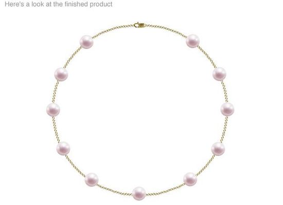 9 x 9.5mm Pearl Tin Cup Section 