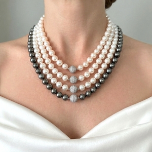 Four Strand Diamond Ball Ensemble