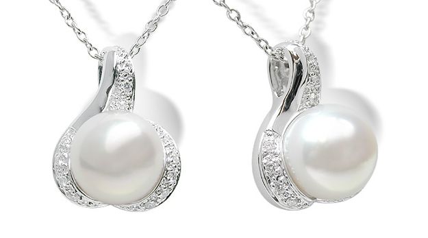 Livia a Japanese Akoya Cultured Pearl Pendant