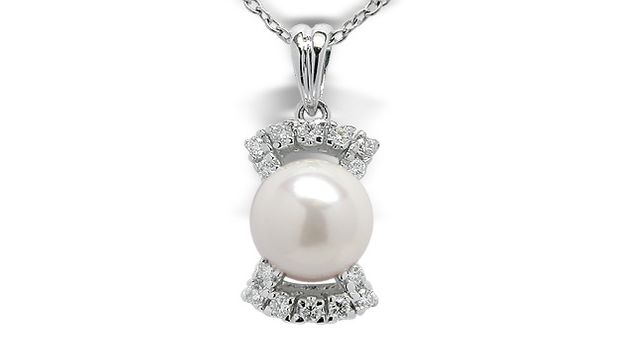Pandora a Japanese Akoya Cultured Pearl Pendant