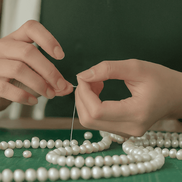 South Sea Pearl Necklace Restring