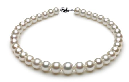 South Sea Pearl Necklace Serial Number | white-south-sea-round-pearl-necklace-14-8mmto10mm-aaa-16inch-s8-dr03030w-b22