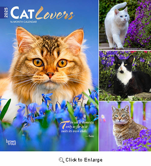 2025 Cat Lovers Calendar
