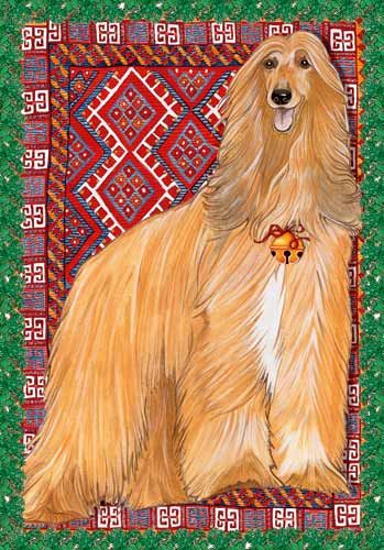 Afghan Hound Christmas Cards