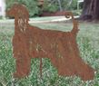 Afghan Hound Garden Stake