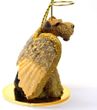 Airedale Terrier Christmas Ornament Angel