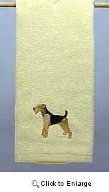 Airedale Terrier Hand Towel