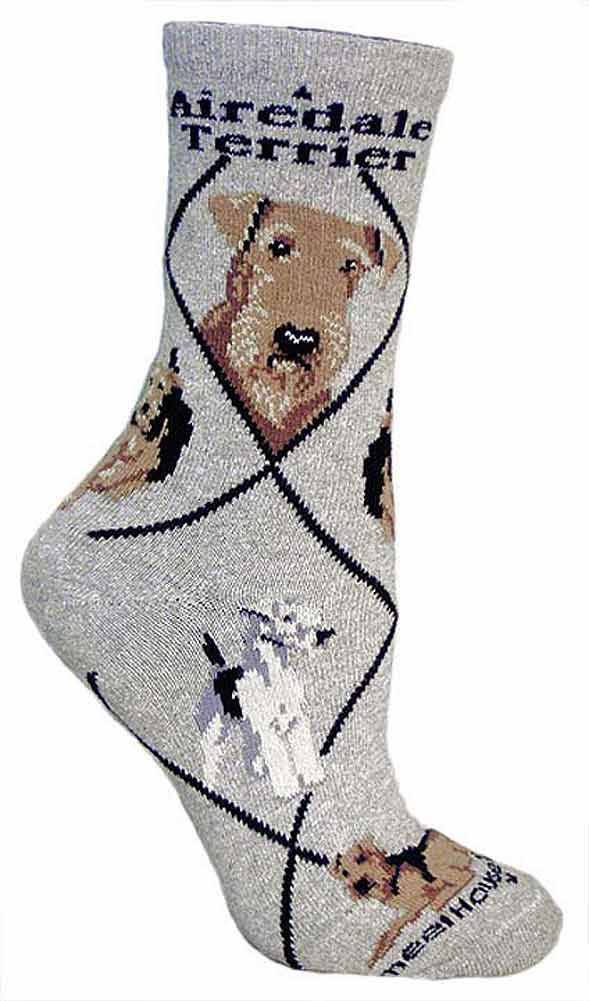 Airedale Terrier Socks
