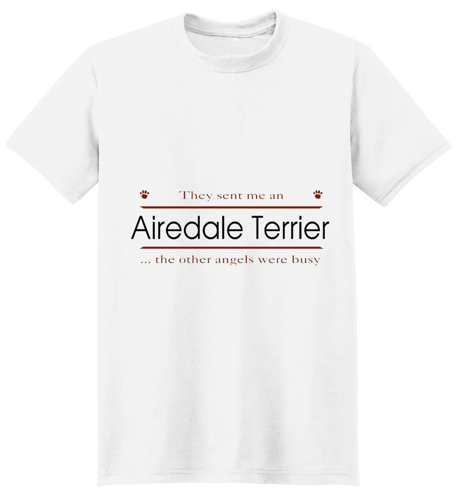 Airedale Terrier T-Shirt - Other Angels