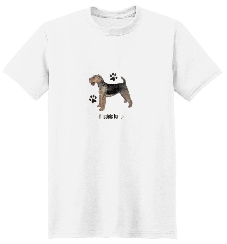 Airedale Terrier T-Shirt - Profiles