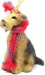 Airedale Terrier Tiny One Christmas Ornament