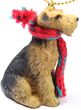 Airedale Terrier Tiny One Christmas Ornament