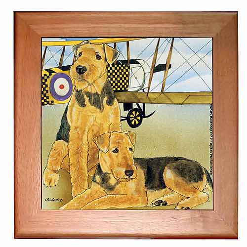 Airedale Terrier Trivet