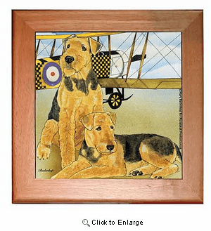Airedale Terrier Trivet